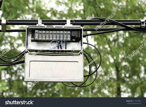 tel junction box|telephone junction box outside house.